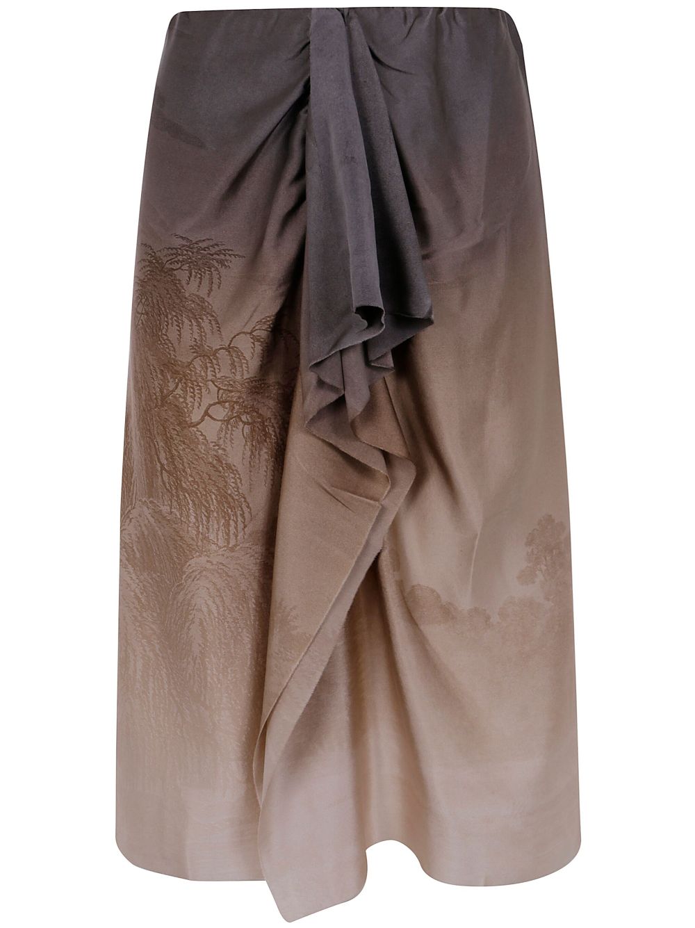 Pierre-Louis Mascia Adastrgum midi-rok Beige