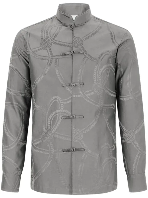Chemise à motif en jacquard - Shanghai Tang - Modalova