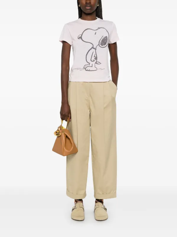 RE/DONE x Peanuts Snoopy Tシャツ | ピンク | FARFETCH JP
