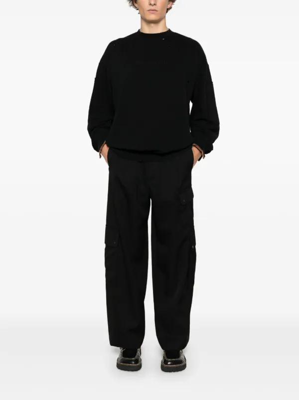 STEIN wide-leg Cargo Pants | Black | FARFETCH STEIN wide-leg Cargo Pants | Black | FARFETCH