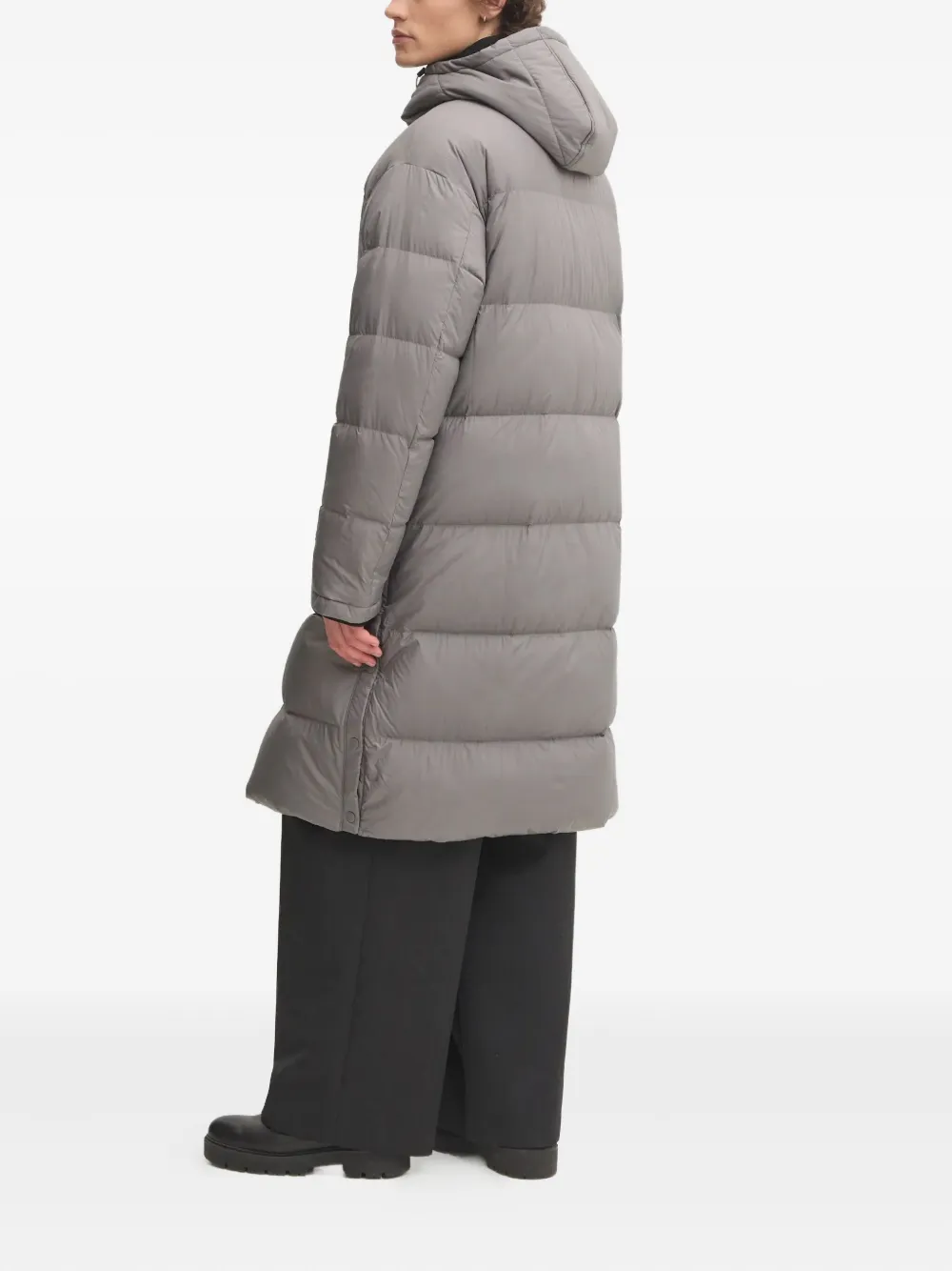 Converse Donsjack met capuchon Grijs