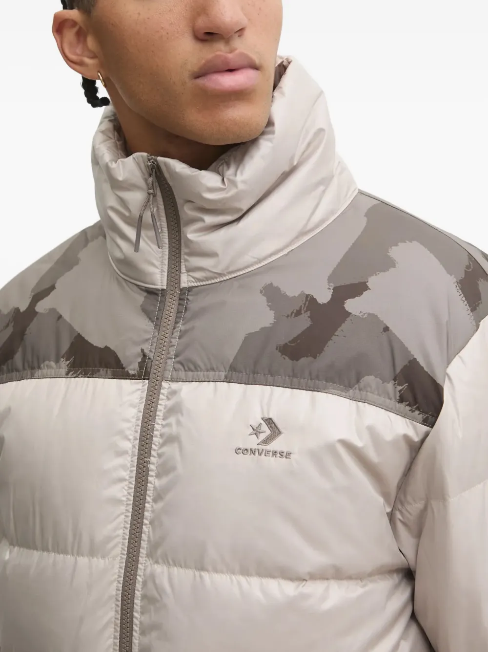 Converse Jack met vlakken Grijs