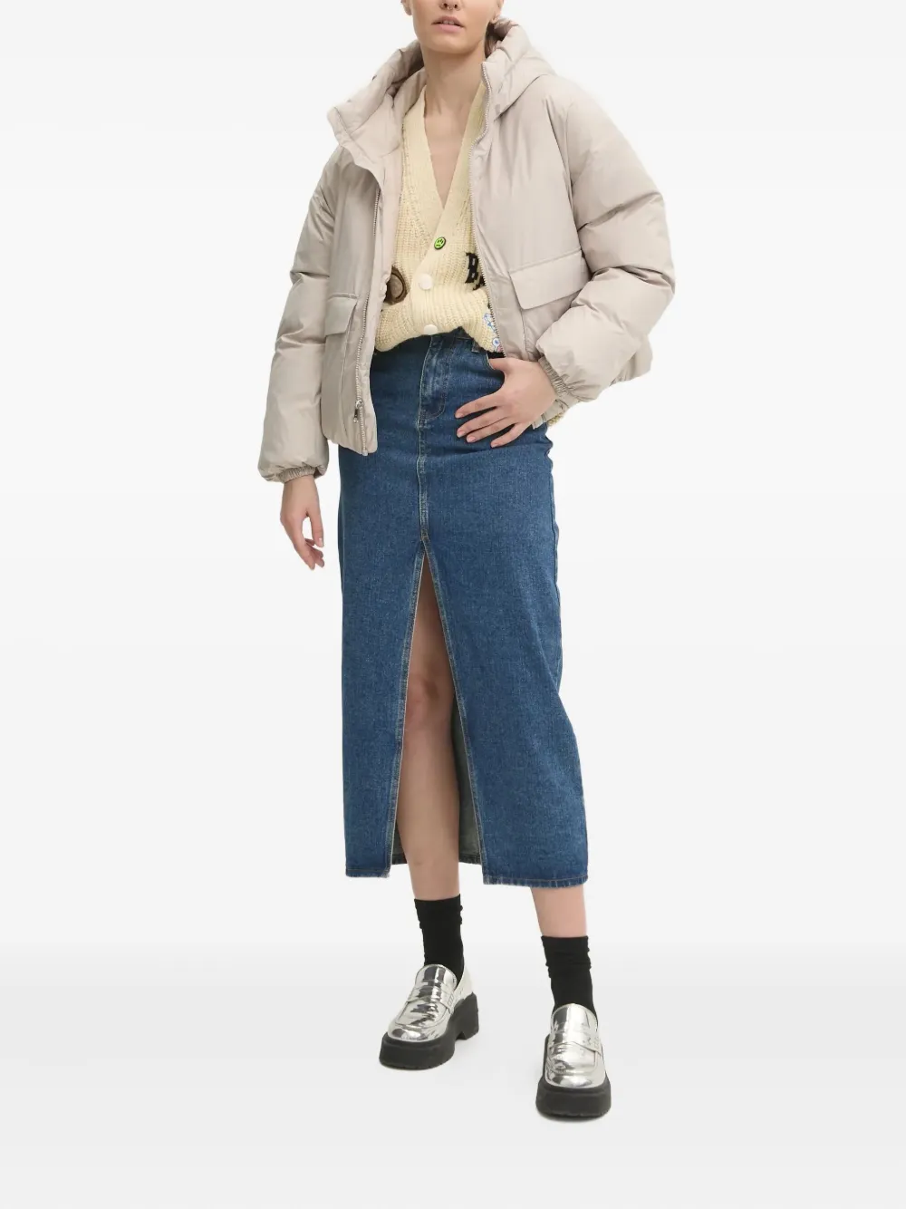 Converse hooded pocket jacket | Down Jackets | Image 2