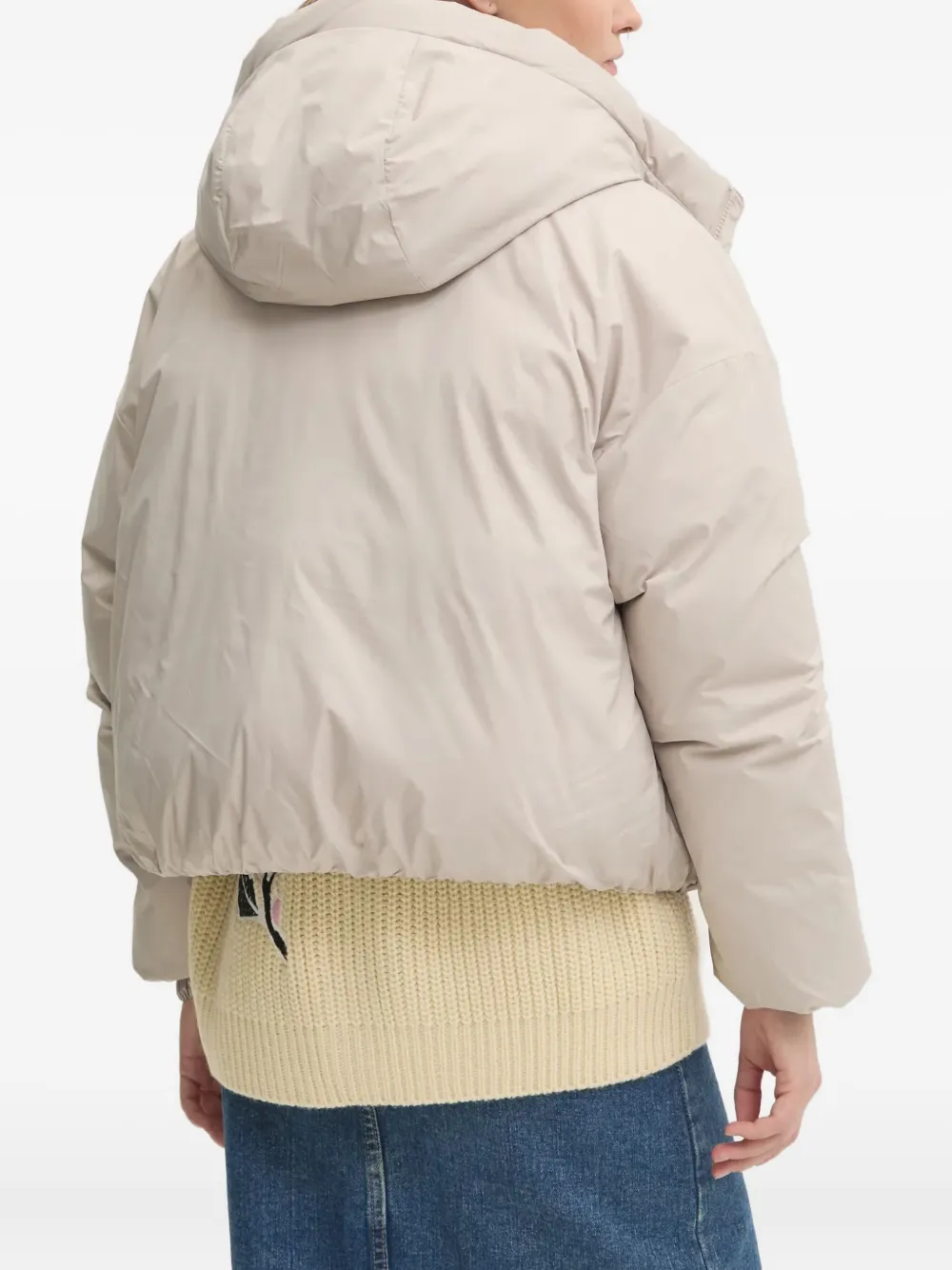 Converse Jack met capuchon en zak Grijs