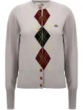 Vivienne Westwood Argyle cardigan - Grey