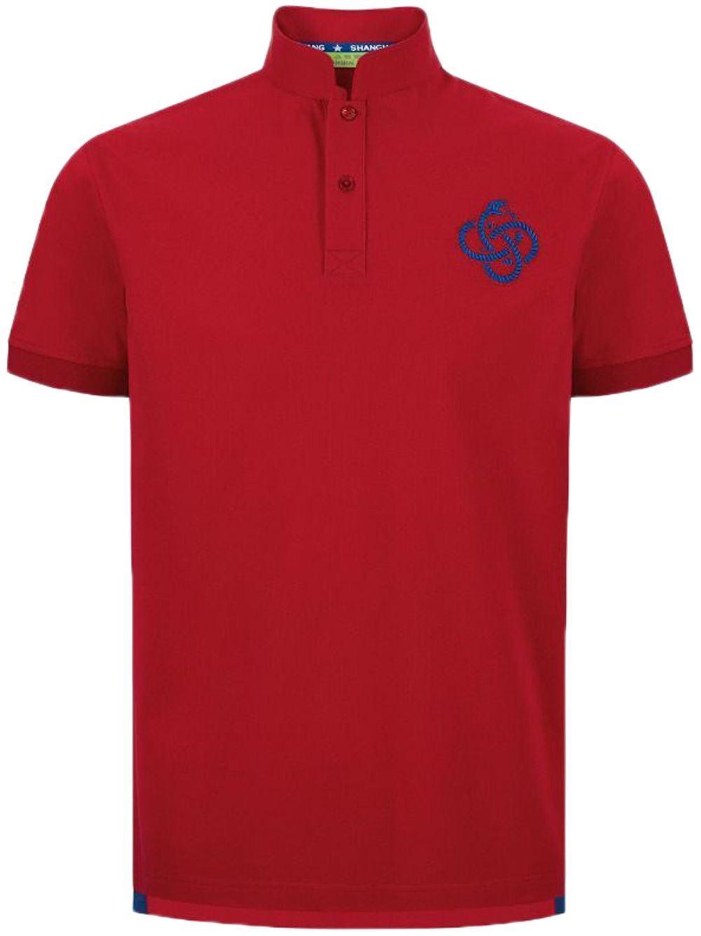 Shanghai Tang Year of the Snake polo shirt - Red