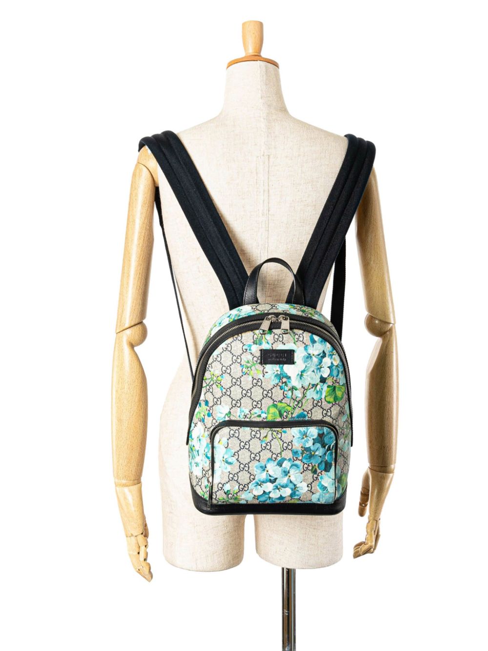 Gucci Pre-Owned 2000-2023 GG Supreme Blooms backpack - Bruin