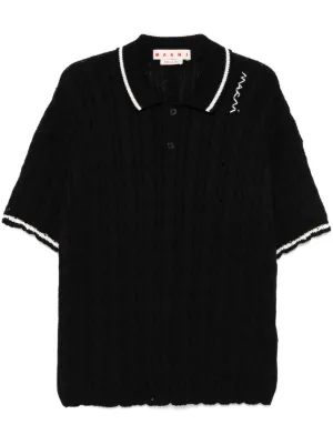 Marni 20SS マルニ ボーダー 不条理 ニット ポロシャツ