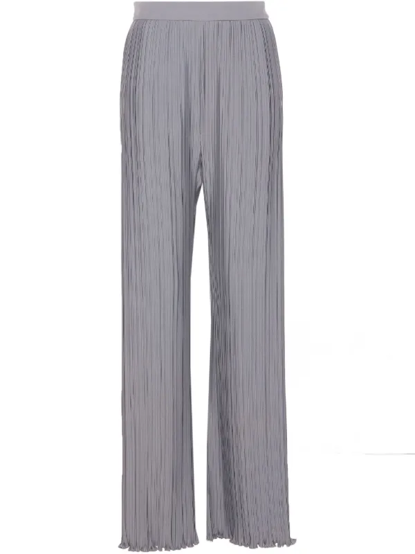 Lanvin Pleated Trousers in Grey
