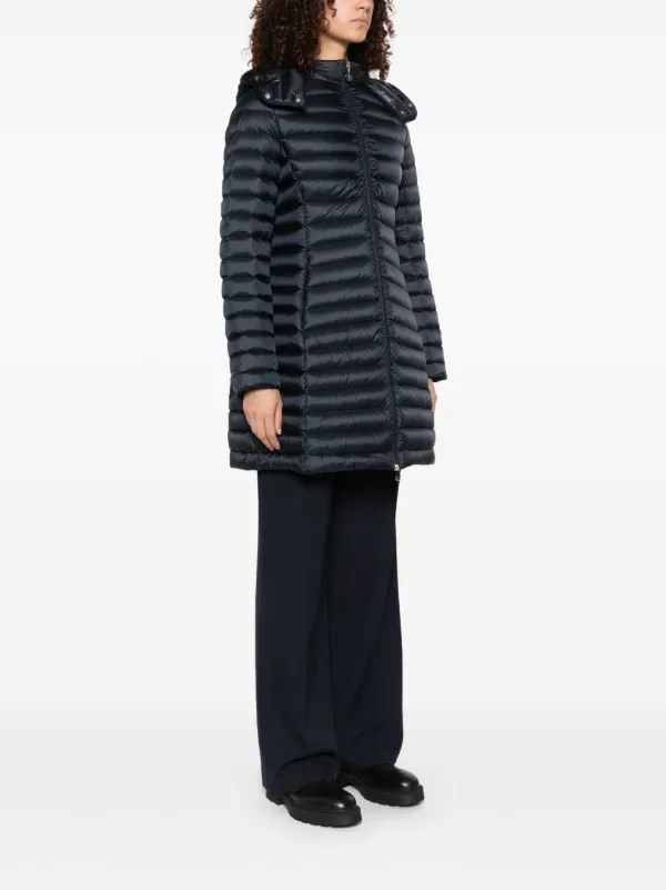Moncler Igelong Coat | Blue | FARFETCH