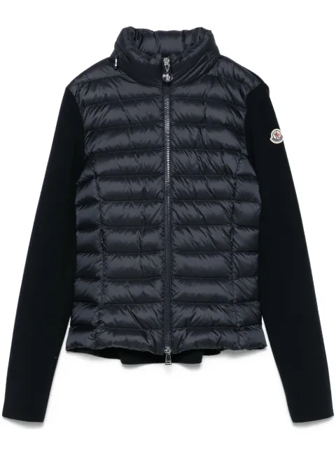 Moncler padded zip-up cardigan