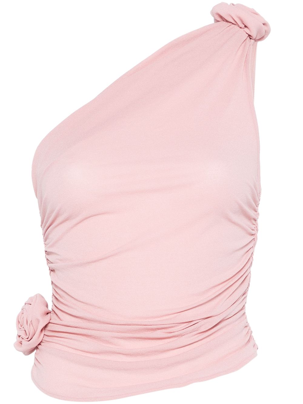 Magda Butrym one-shoulder top - Pink