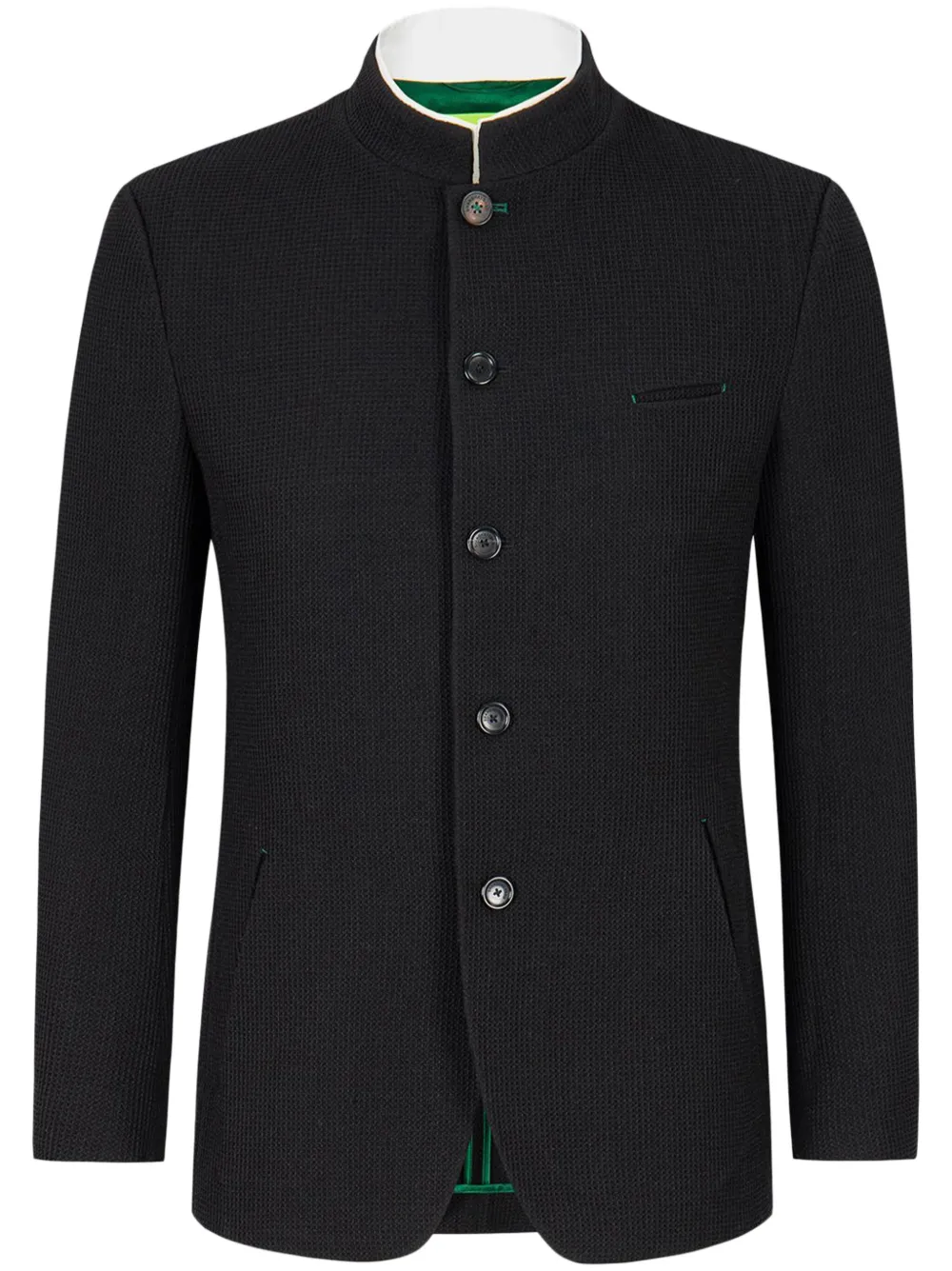 Shanghai Tang x Chen Man button-up jacket - Schwarz