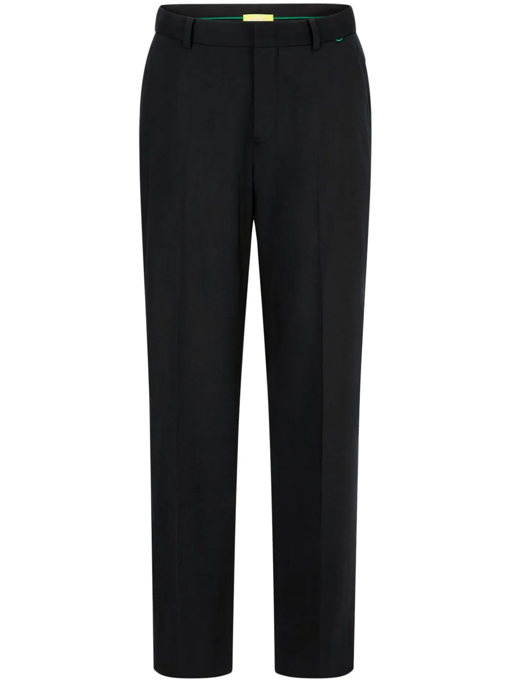 Shanghai Tang Pantaloni dritti in misto lana Shanghai Tang x Chen Man - Nero