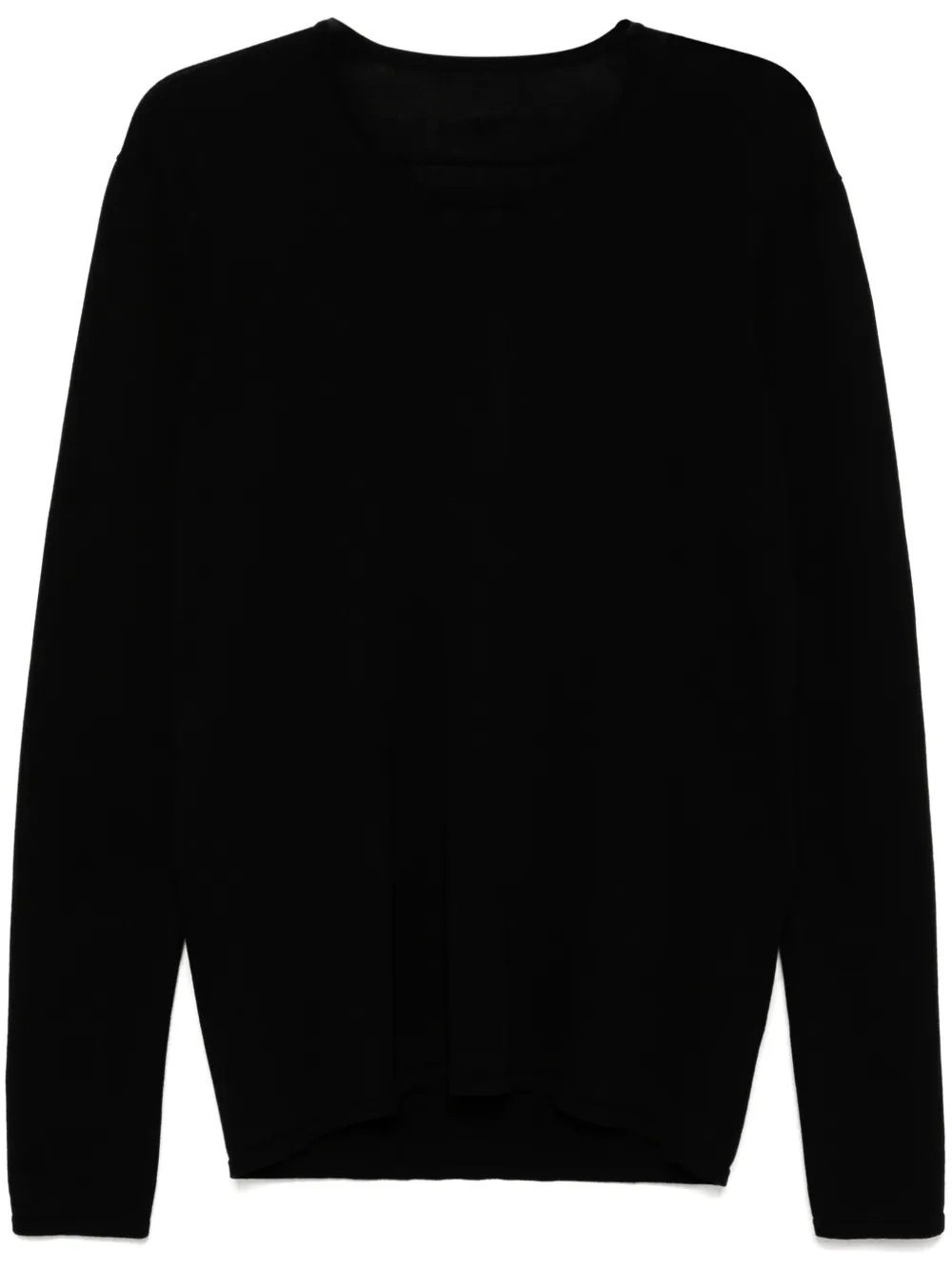 crew-neck long sleeves T-shirt