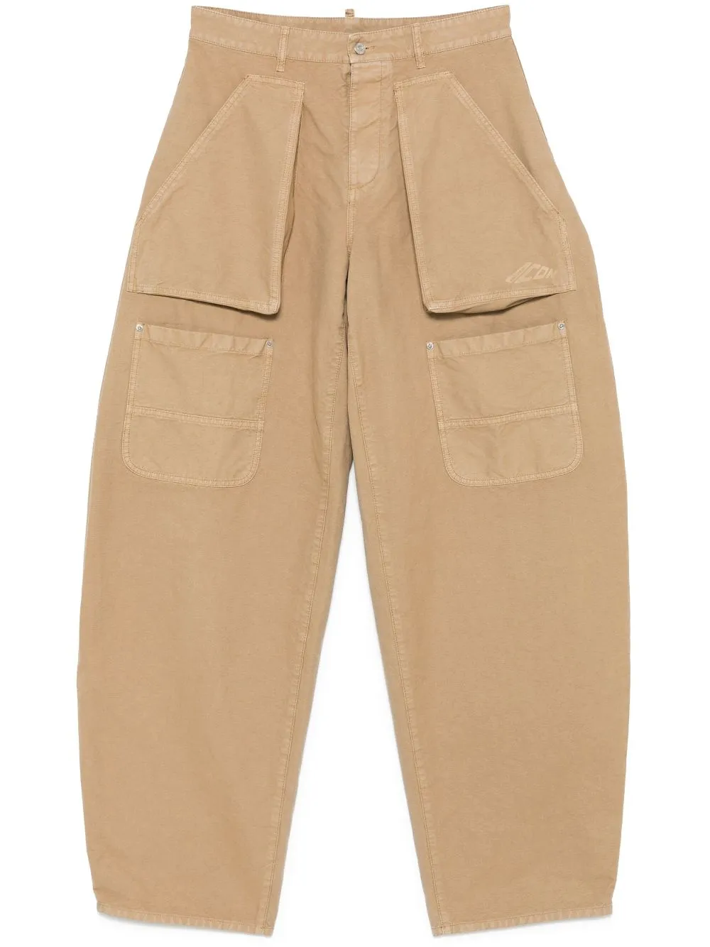 Dsquared2 Amelia Trousers In Neutrals