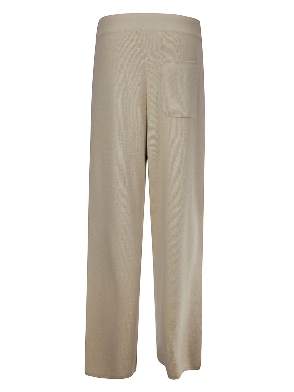 Extreme cashmere knitted trousers - Beige