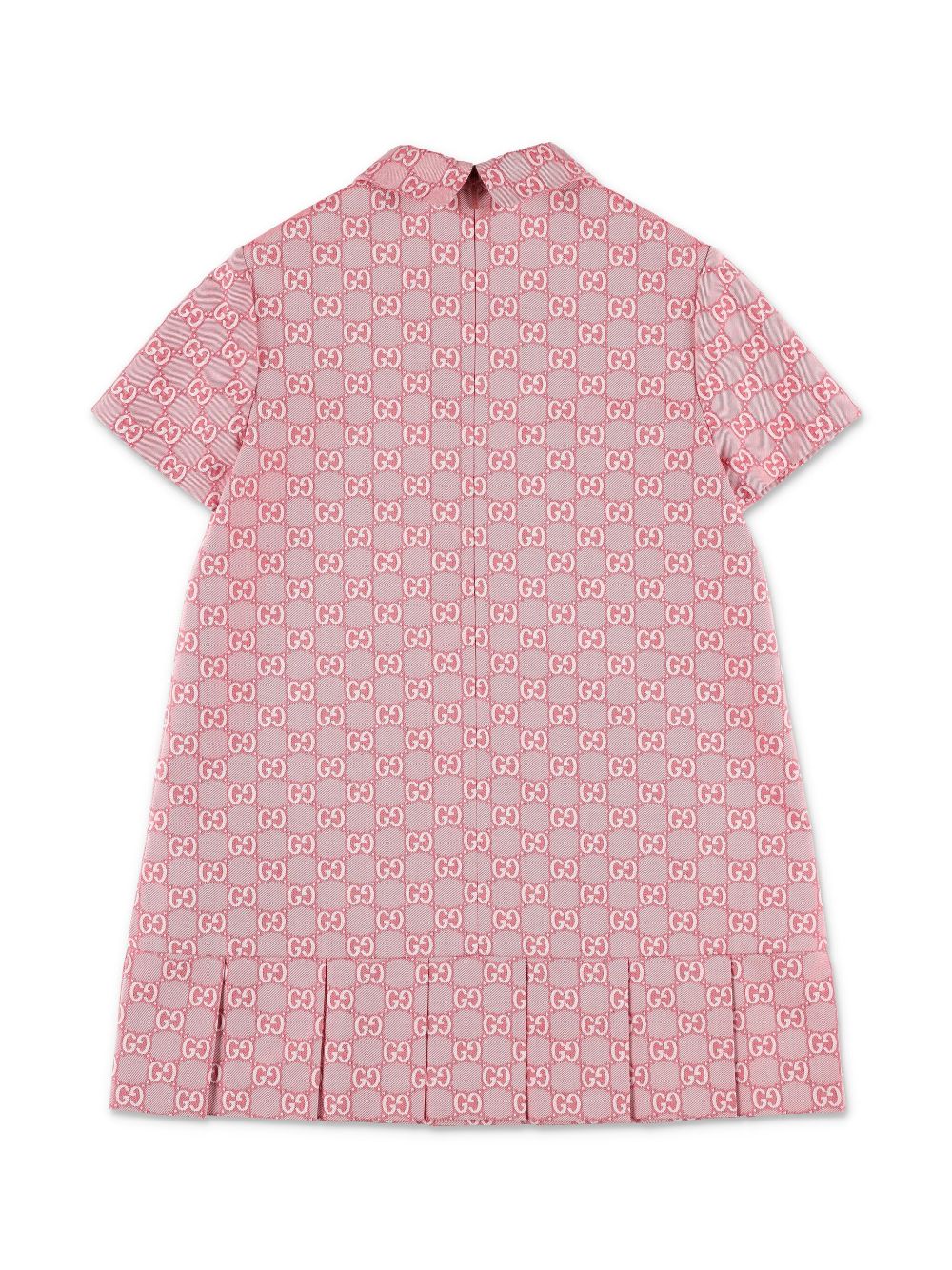 Gucci Kids GG cotton dress - Rood