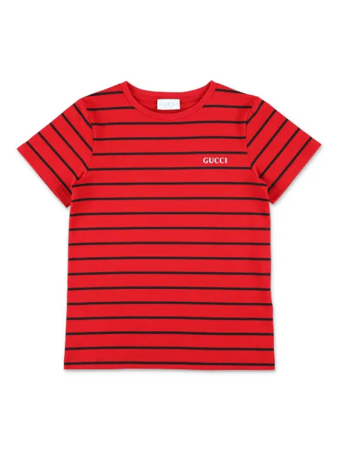 Gucci Kids Camiseta com estampa de logo