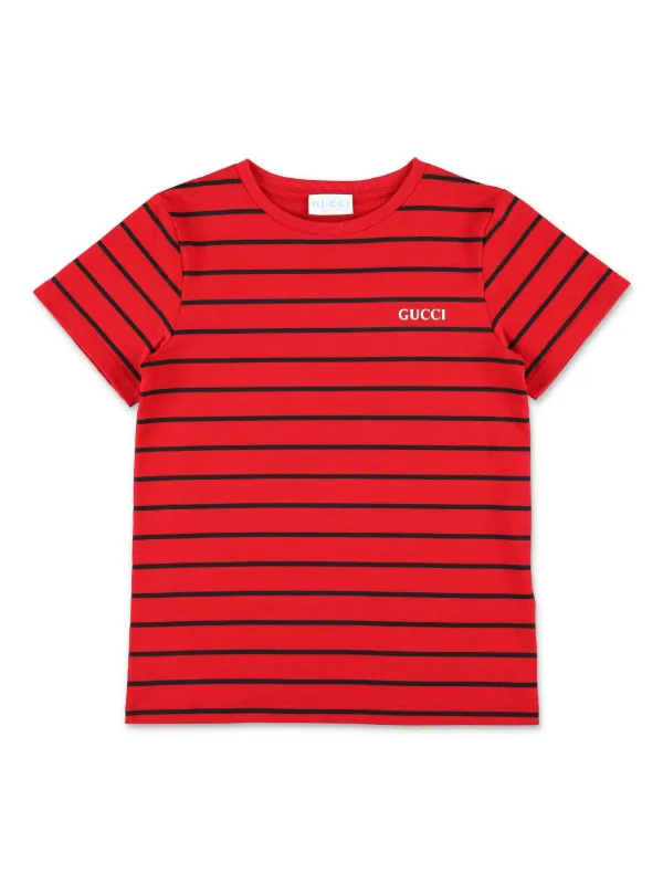 GUCCI キッズ ロゴ Tシャツ