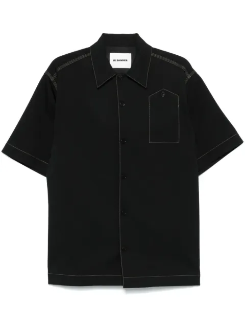Jil Sander gabardine shirt