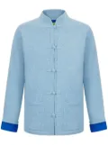 Shanghai Tang Tang cashmere cardigan - Blue