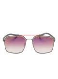 TAG Heuer Line Titanium sunglasses - Metallic