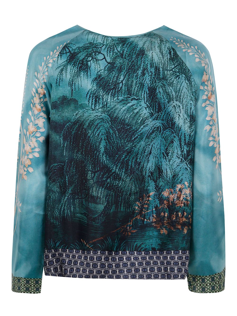 Pierre-Louis Mascia Aloe blouse - Blauw