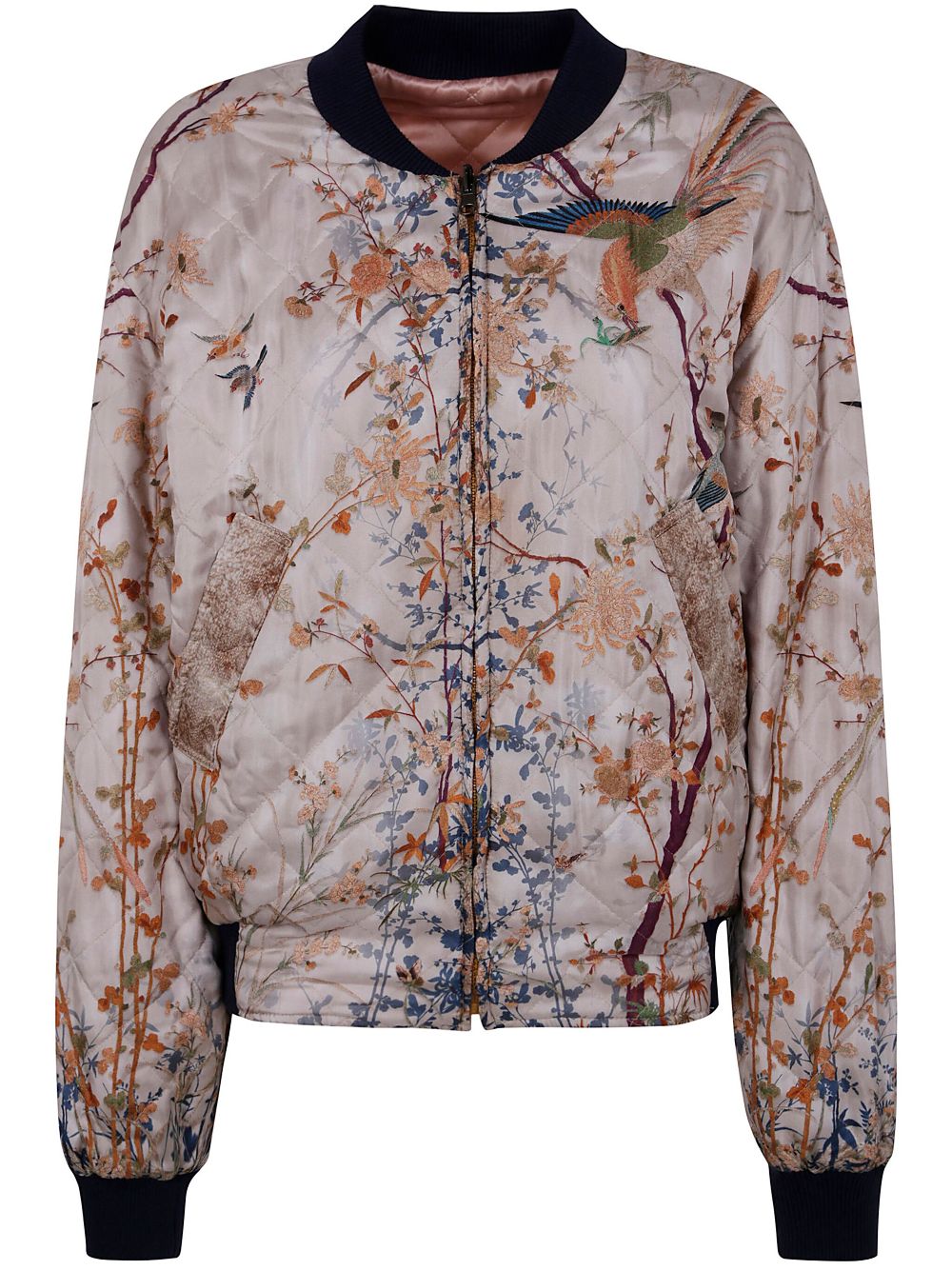 Pierre-Louis Mascia Aloadaz bomber jacket - Neutrals