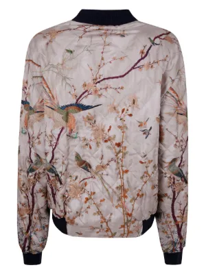 ブルゾン PIERRE LOUIS MASCIA REVERSIBLE PADDED BOMBER ALOADAZ ALOADAZ Bomber Seta in ECRU - ROSA CIPRIA | Pierre-Louis Mascia®
