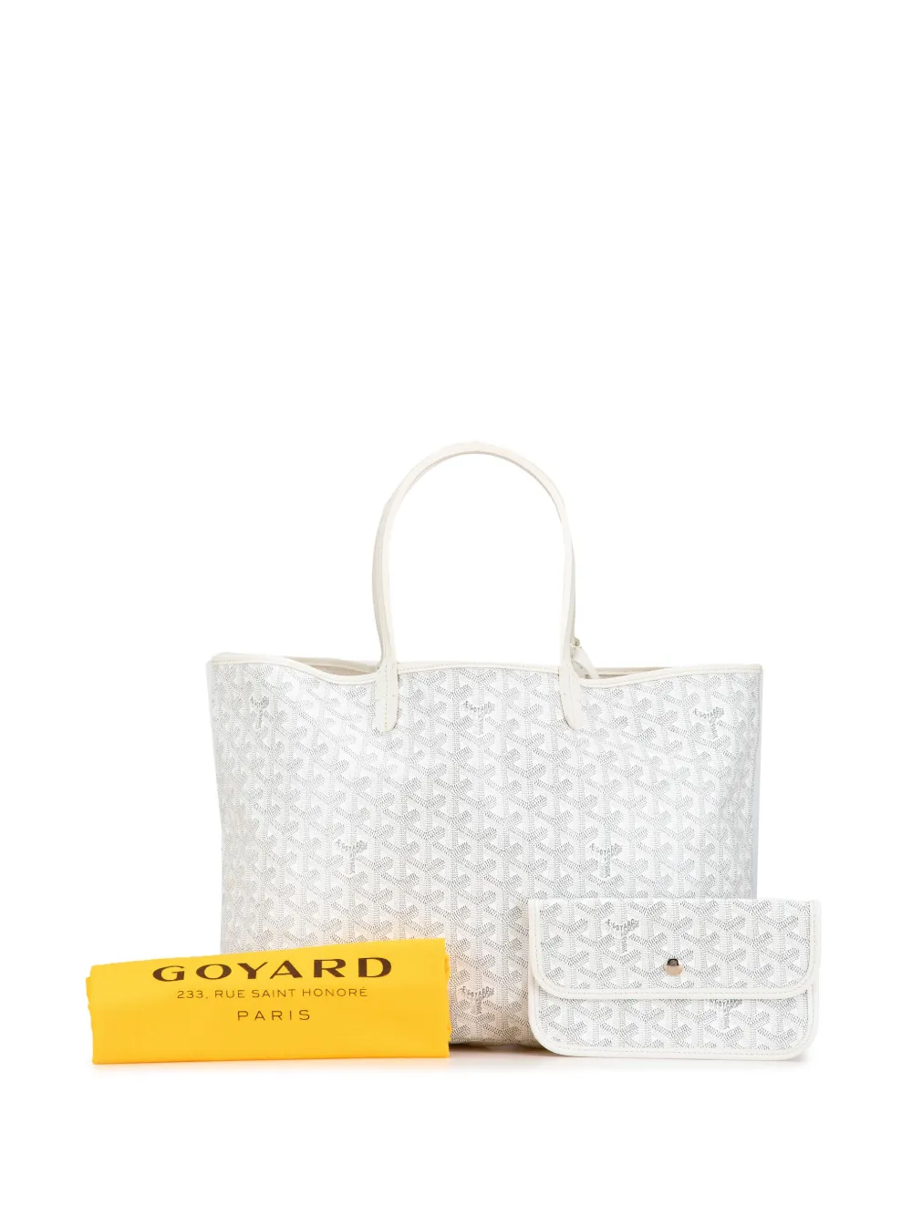 Goyard Pre-Owned 2021 Goyardine Saint Louis PM Tote Bag Goyard Pre-Owned 2021 Goyardine Saint Louis PM Tote Bag