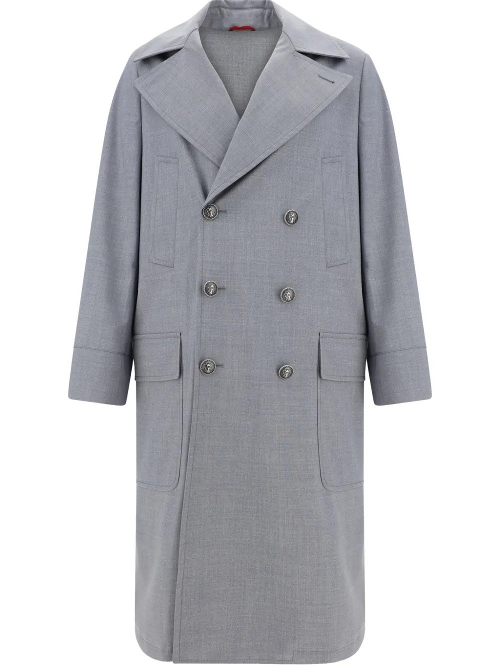 Brunello Cucinelli wool coat - Gris