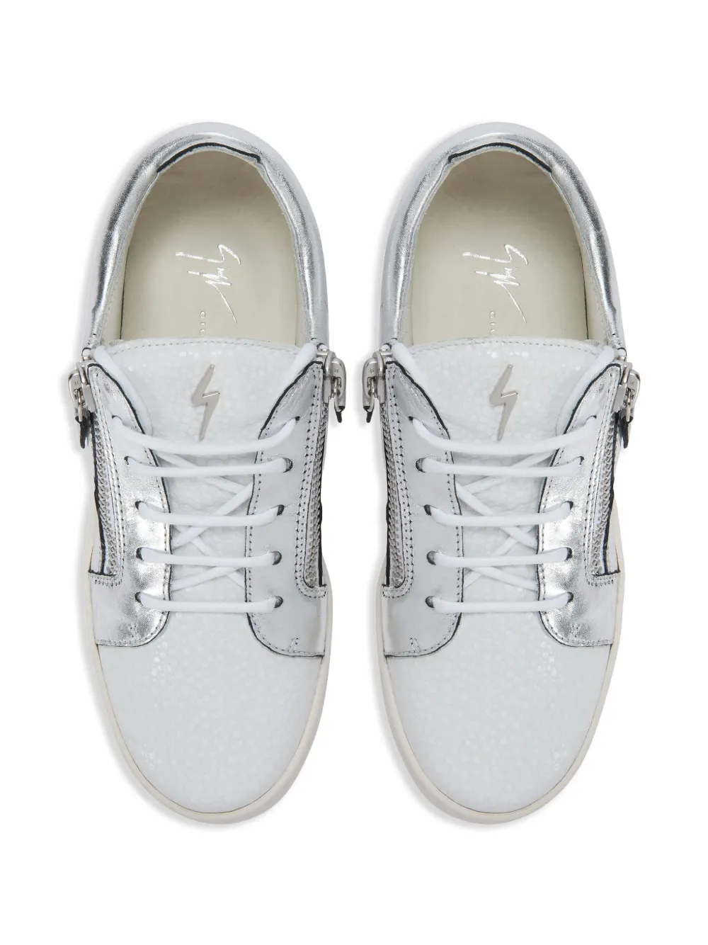 Giuseppe Zanotti Gail trainers Silver