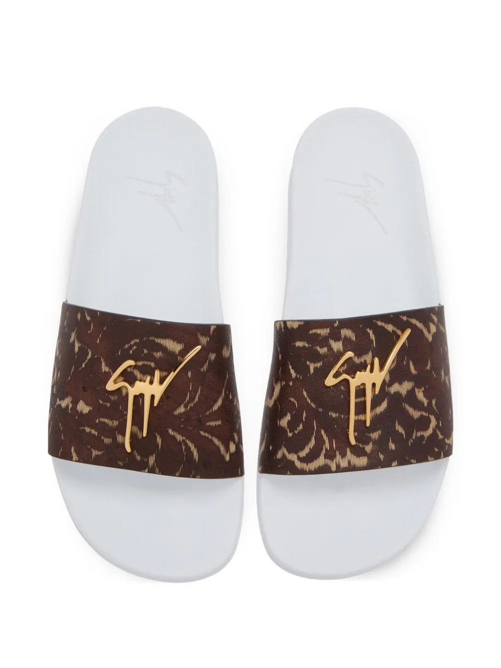 Giuseppe Zanotti Brett slippers Bruin