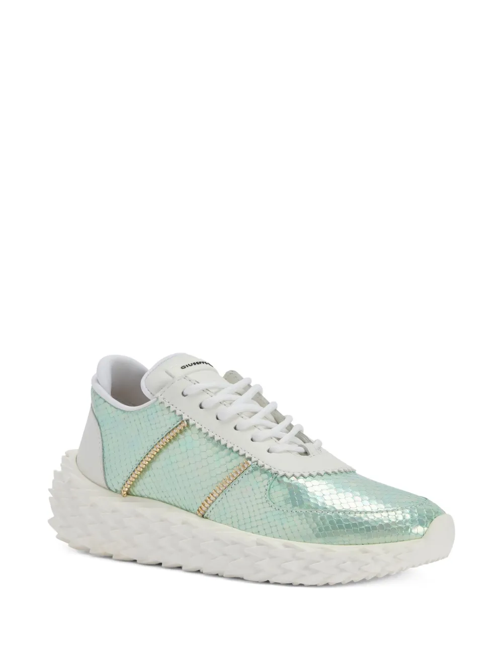 Giuseppe Zanotti Urchin snakeskin-effect lace-up sneakers | Low-Tops | Image 2