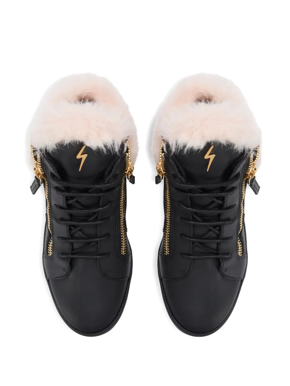 Giuseppe Zanotti Kriss zip-fastening sneakers Zwart