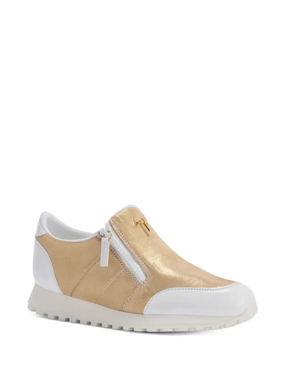 Giuseppe Zanotti Ilde Run zip-detail sneakers Gold
