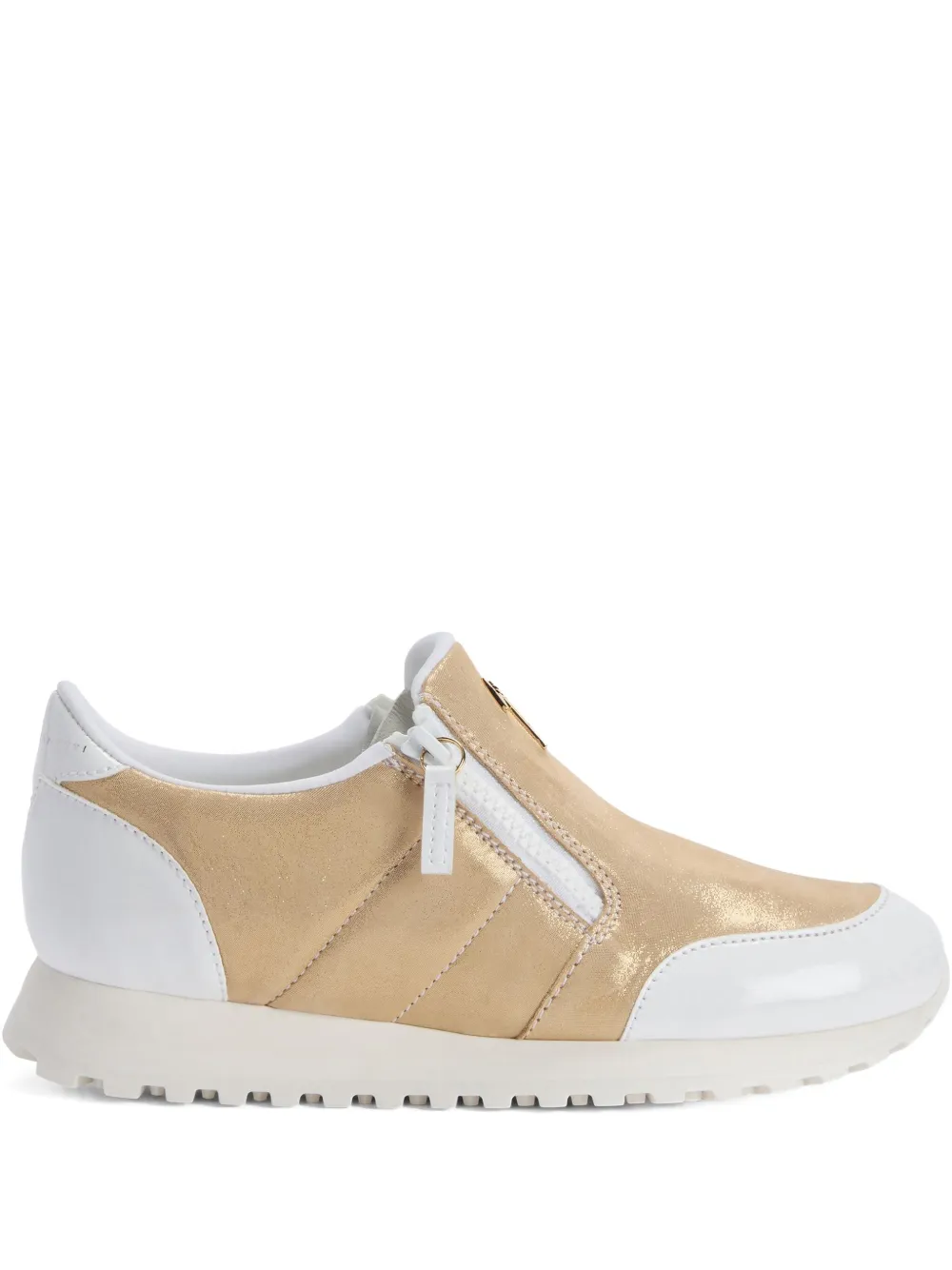 Giuseppe Zanotti Ilde Run zip-detail sneakers Gold