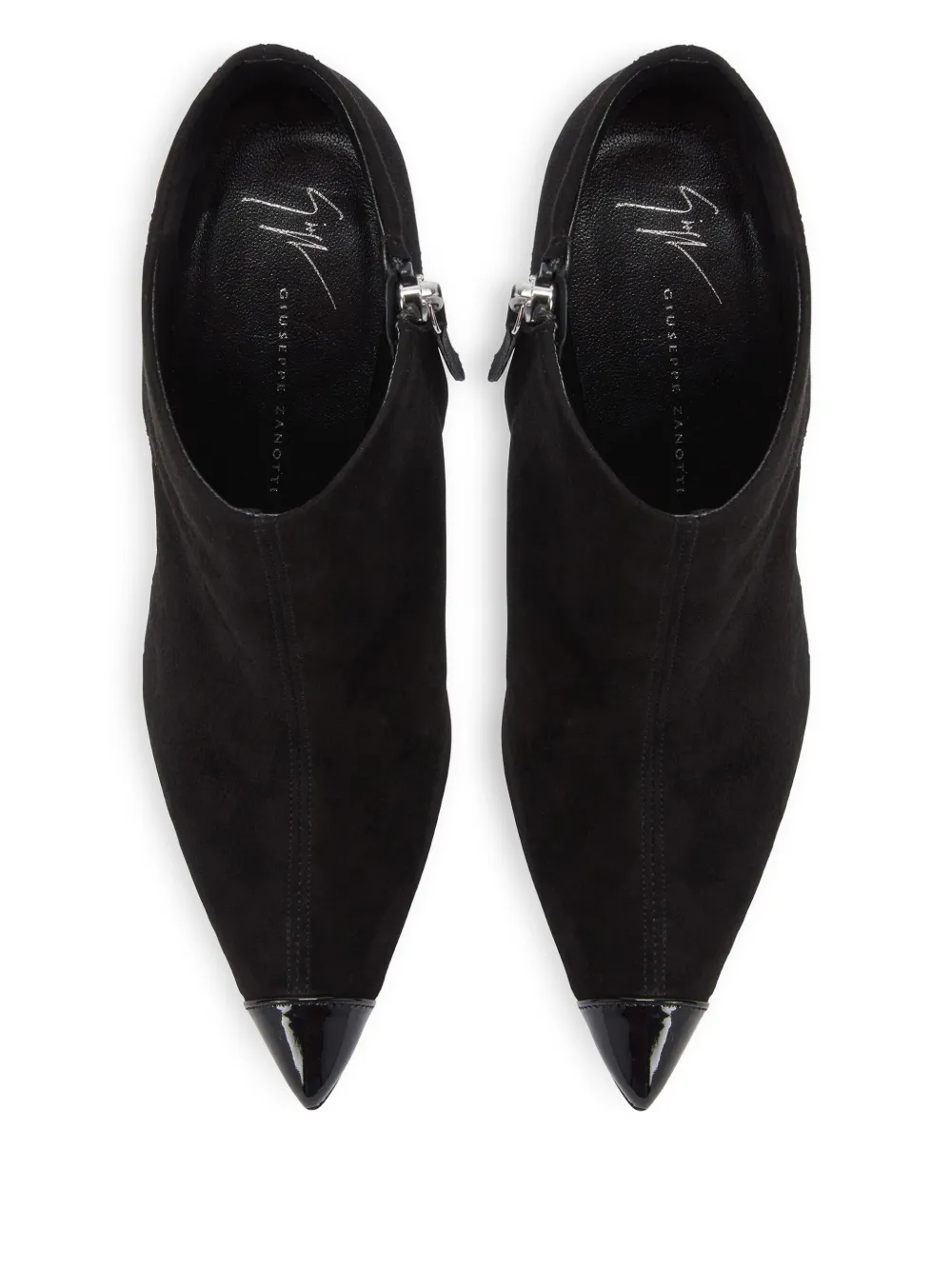 Giuseppe Zanotti 90mm Greek pointed-toe boots Black