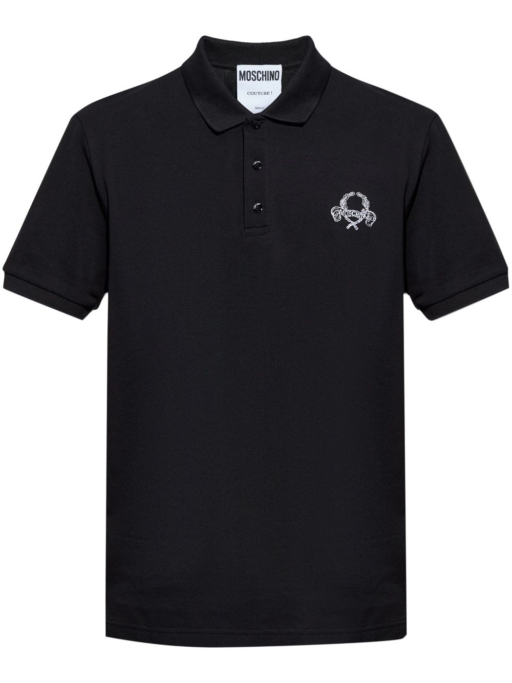 Moschino cotton polo shirt - Black