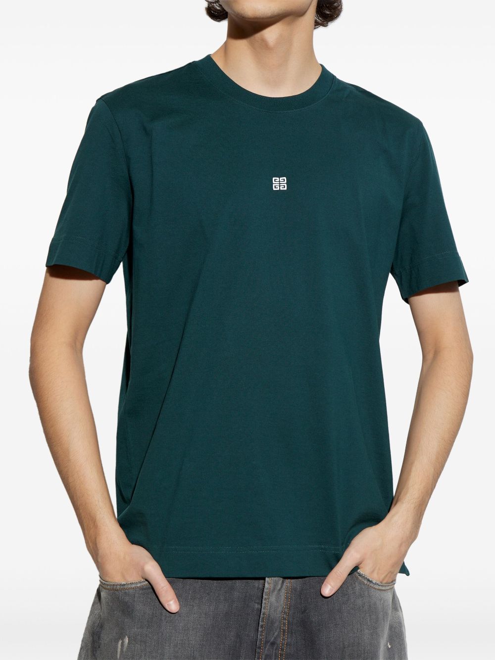 Givenchy Katoenen T-shirt Groen