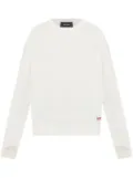 DSQUARED2 embroidered sweater - White