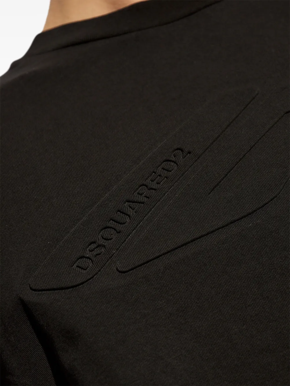 DSQUARED2 Katoenen T-shirt Zwart