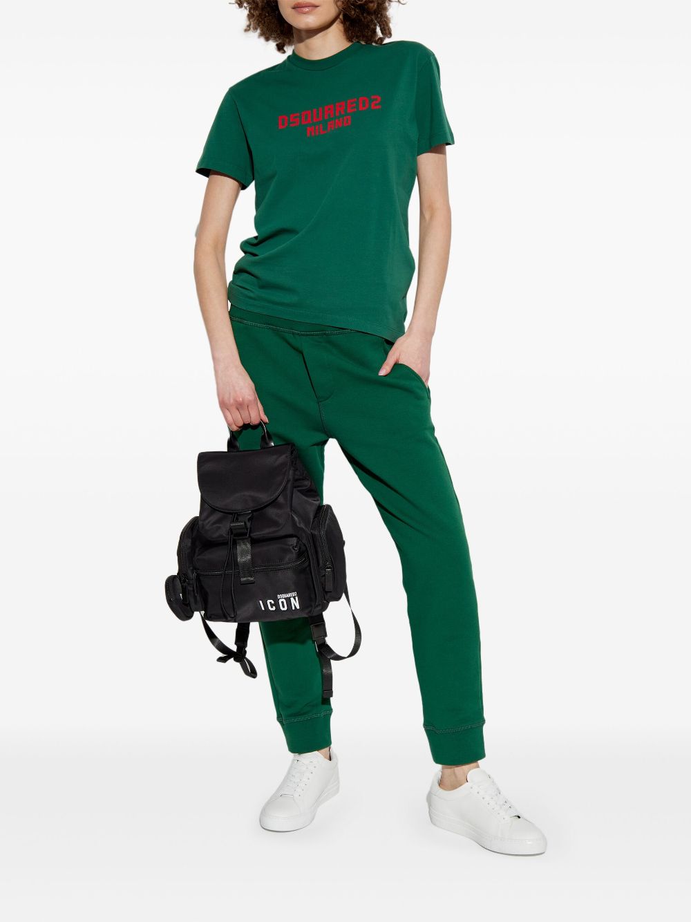 DSQUARED2 printed T-shirt - Groen