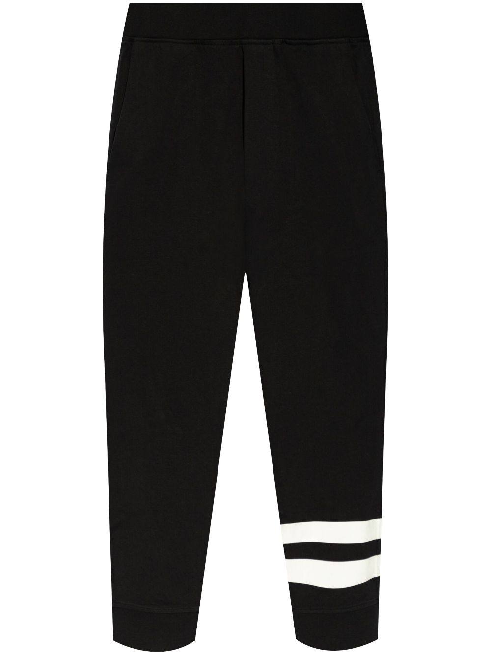 DSQUARED2 slogan-print track pants Zwart