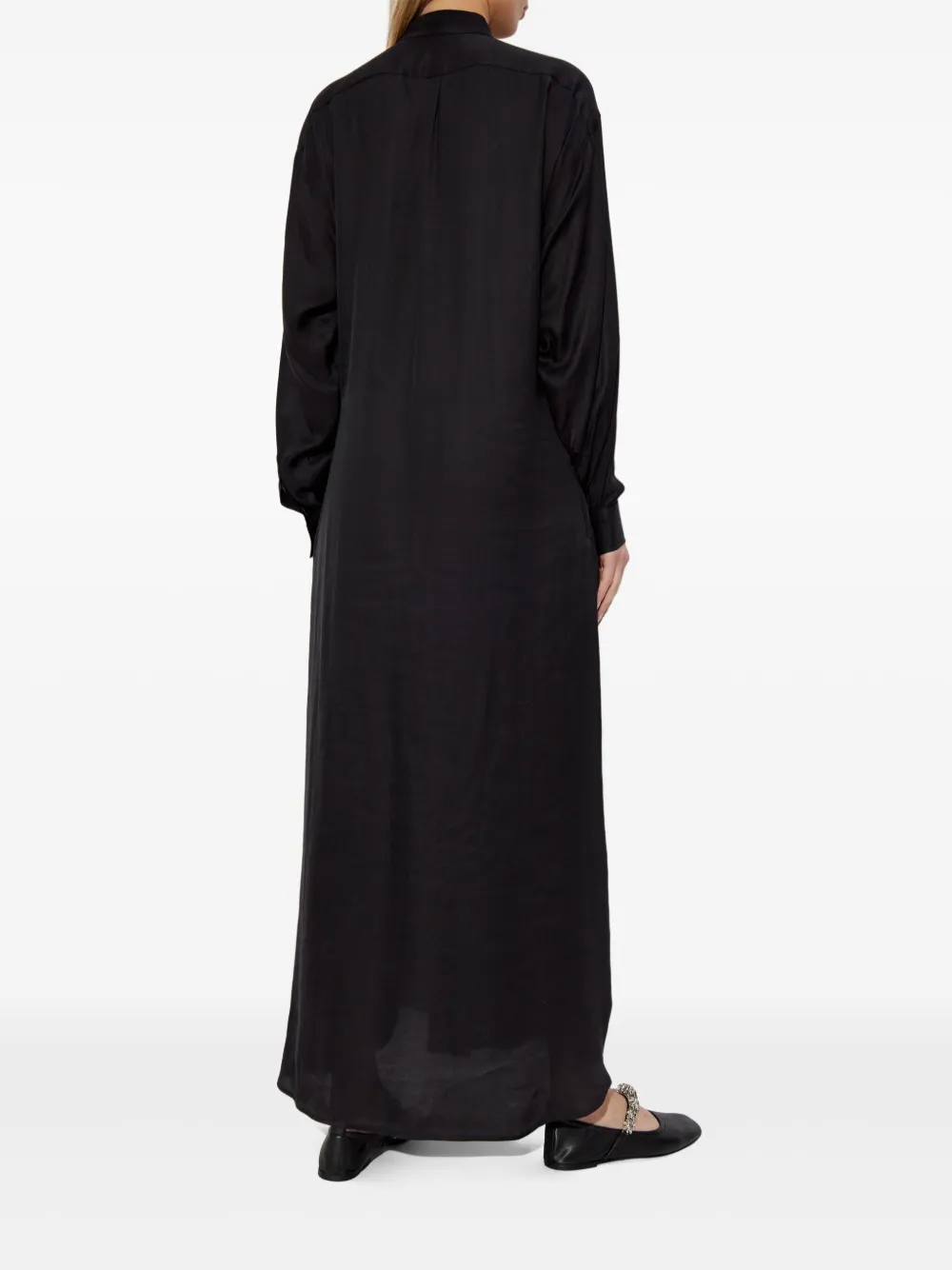 Moschino Jurk met gestrikte taille Zwart