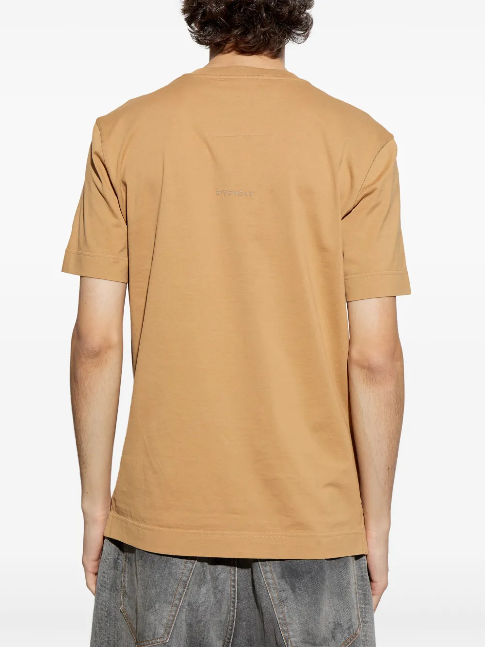 Givenchy Katoenen T-shirt Bruin