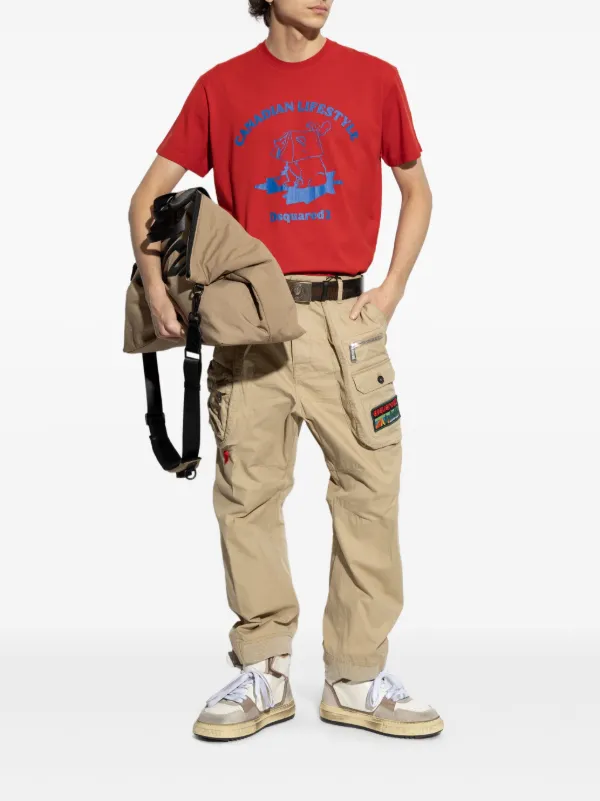 DSQUARED2 カーゴパンツ | ニュートラル | FARFETCH JP