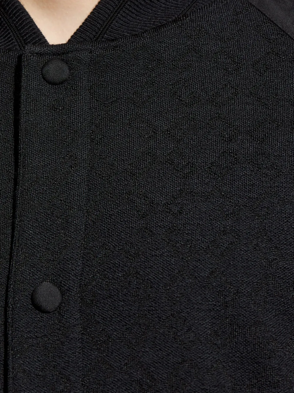 Givenchy Wollen jack Zwart
