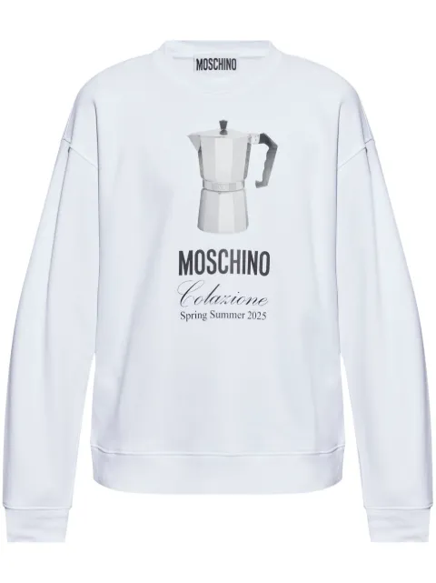 Moschino sudadera estampada
